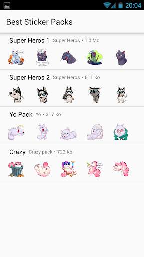 funny wastickersapp screenshot 1