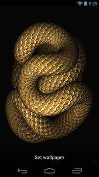 Snake Live Wallpaper screenshot 3