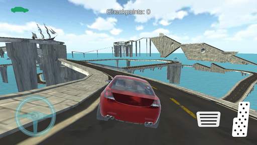 Sea Car Racing screenshot 2