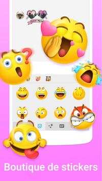 Lite French keyboard for Facemoji screenshot 2