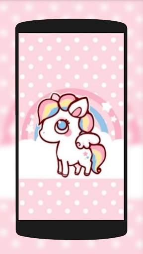 Cute Unicorn 🦄 Wallpaper screenshot 2
