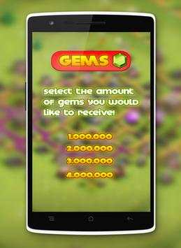 Unlimited  Cheat For COC Prank screenshot 2