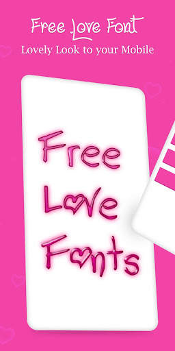 Free Love Fonts 1 تصوير الشاشة
