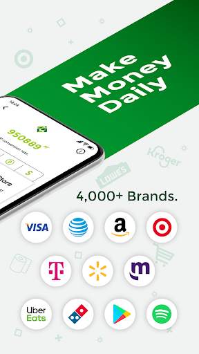 Moolah Homescreen - Earn Gift Card Rewards स्क्रीनशॉट 2