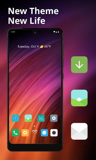 Theme for Redmi 4A 4K Line Wallpaper screenshot 1