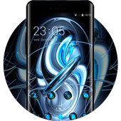 Fantasy/sci-fi theme wallpaper form light pattern icon