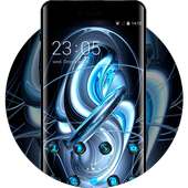 Fantasy/sci-fi theme wallpaper form light pattern