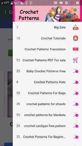  2500 Free Crochet Patterns screenshot 1