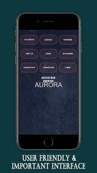 Aurora mini Browser स्क्रीनशॉट 2
