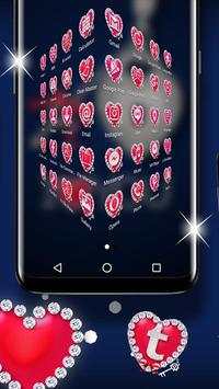 Love You Diamond Launcher Theme screenshot 3