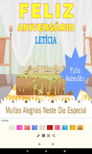 Mensagens de Aniversário screenshot 2