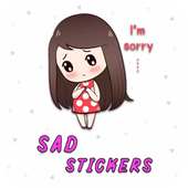 Sad Stickers logo