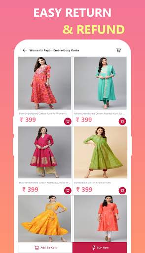Kurtis online shopping app - Anarkali kurtis screenshot 3