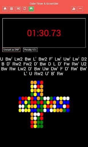 Cube Timer & Scrambler LITE screenshot 7