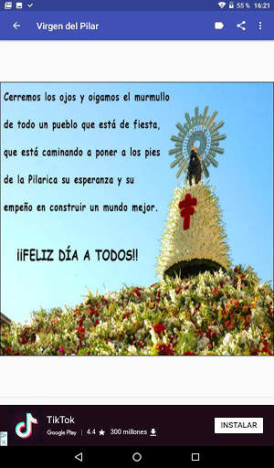 Feliz VIRGEN DEL PILAR 7 تصوير الشاشة