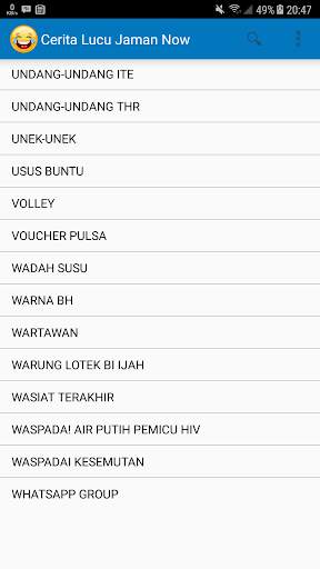 1000  Cerita Lucu Jaman Now screenshot 6