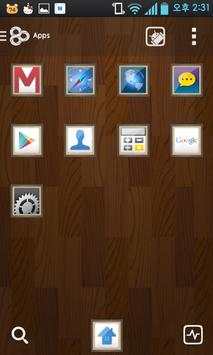 SHELVE go launcher theme screenshot 3