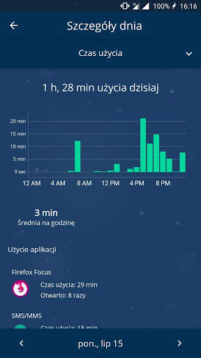 UsageSafe: Blokowanie aplikacji i śledzenie użycia screenshot 4