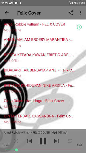 Felix Cover Mp3 Offline Terbaru screenshot 3