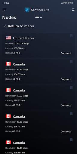 Sentinel Free Decentralized VPN (dVPN) screenshot 6