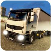 Euro Truck : Cargo Delivery Driving Simulator 3D logo