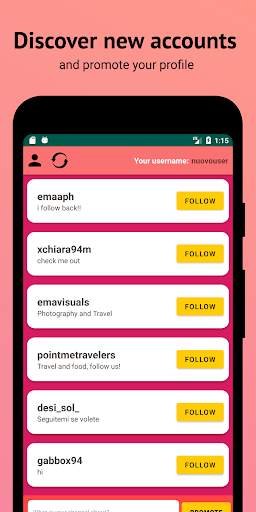 Followers Finder and likes screenshot 2