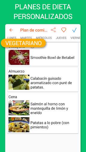 Recetas Calendario screenshot 2