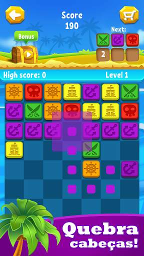 Pirate's Dice: 4 em linha. Conectar 4 jogo screenshot 4
