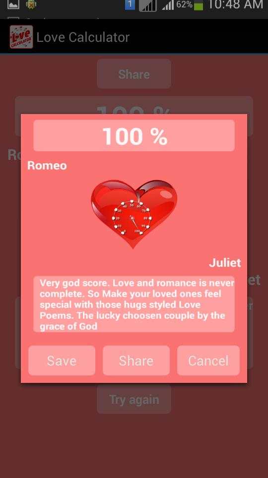 Love Calculator2 screenshot 4