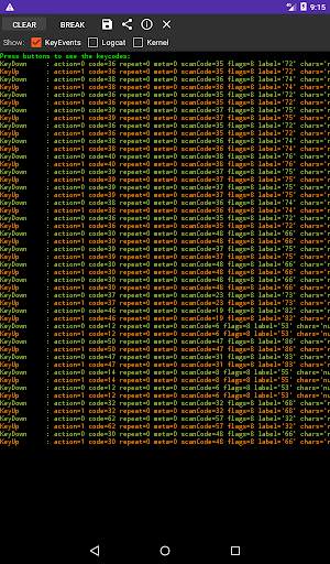 KeyEvent Display screenshot 4