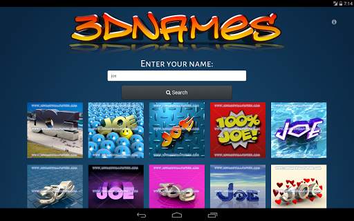 3D Names screenshot 9