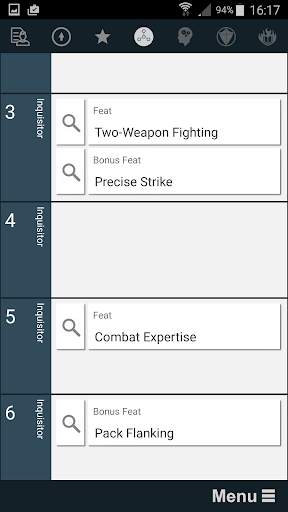 Pathbuilder 1e screenshot 2