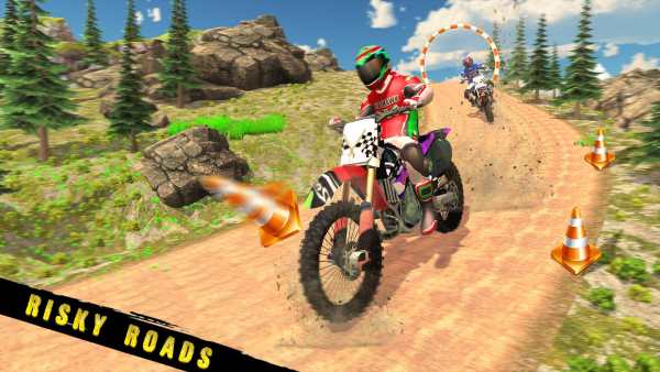 Offroad Motorbike Racing Games - Driving Simulator screenshot 1