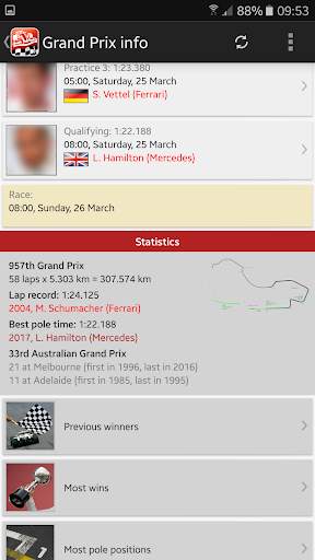 Formula History Results screenshot 3