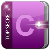 Flower diary with Password icon