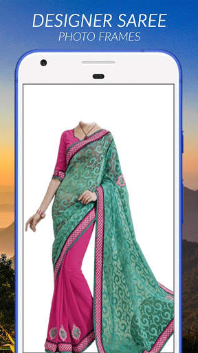 Designer Saree Photo Frames screenshot 1