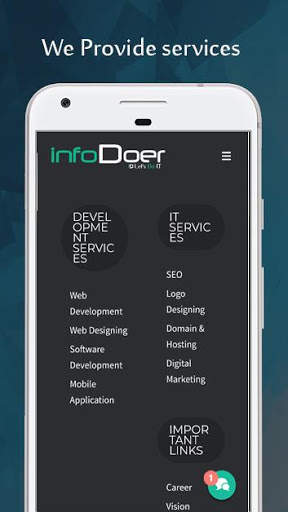InfoDoer - Software | Web | Mobile APP Solutions screenshot 5