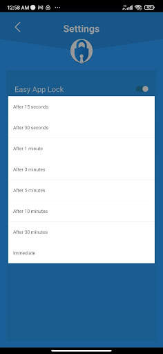 Easy App Lock 3 تصوير الشاشة