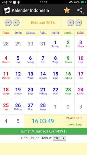 Kalender Indonesia screenshot 5