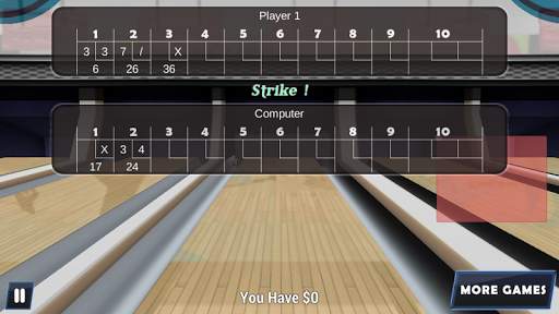 Bowling 3D - Real Match King скриншот 5