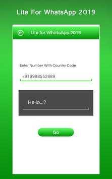 Lite for WhatsApp 2019 screenshot 2