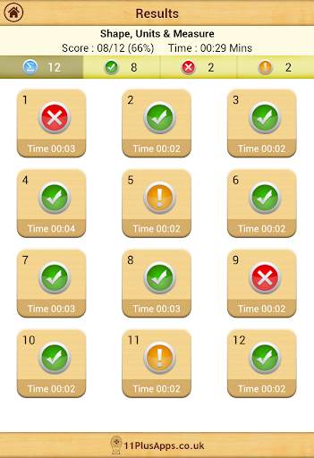 11+ Maths Practice Papers Lite screenshot 13