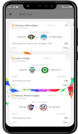 Betting Tips daily rollover screenshot 5