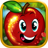 Cut the apple icon