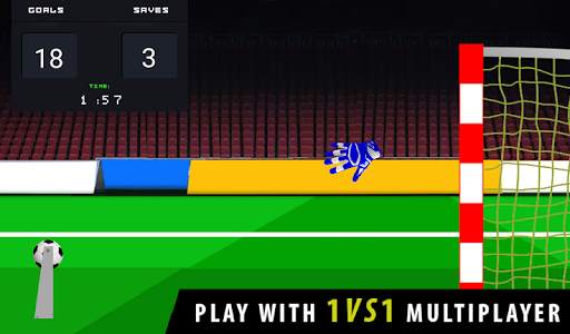 Penalty Master 2D (14mb) - Football Games screenshot 1