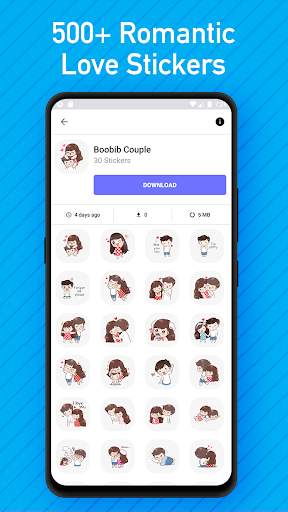 Love Emojis Stickers For WhatsApp - WAStickerApps screenshot 1