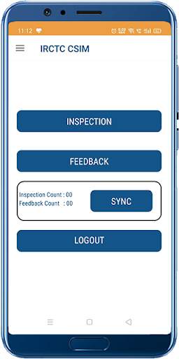 IRCTC CSIM screenshot 2