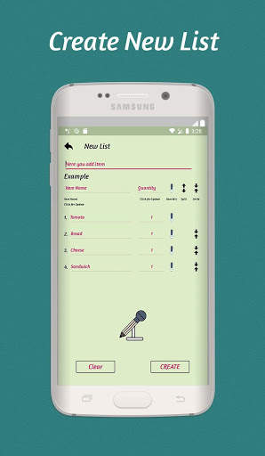 Easy Shopping List : Grocery List screenshot 1