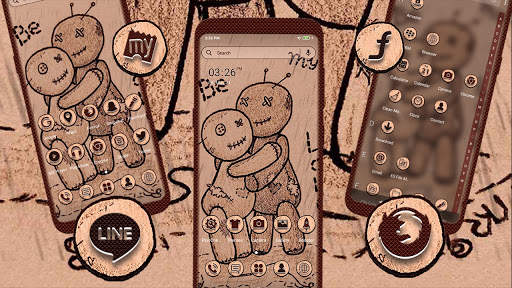 Voodoo Doll Love Launcher Theme screenshot 6