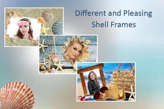 Sea Shell Photo Frame Editor screenshot 2